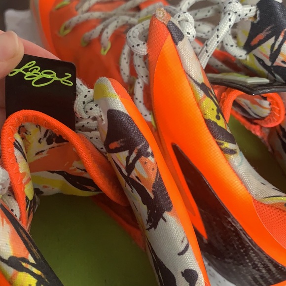 Nike Lebron PS Elite Bright Crimson Size 12 - Picture 14 of 16